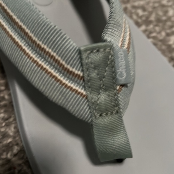 ❗️FINAL❗️ EUC Muted Blue CHACO Flip Flops - Picture 2 of 4